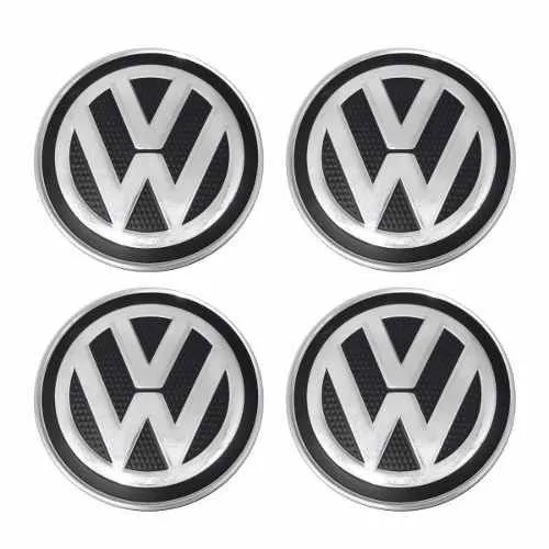 EMBLEMA CALOTA PAPEL VW 68MM GRANDE - R43 R43  93325