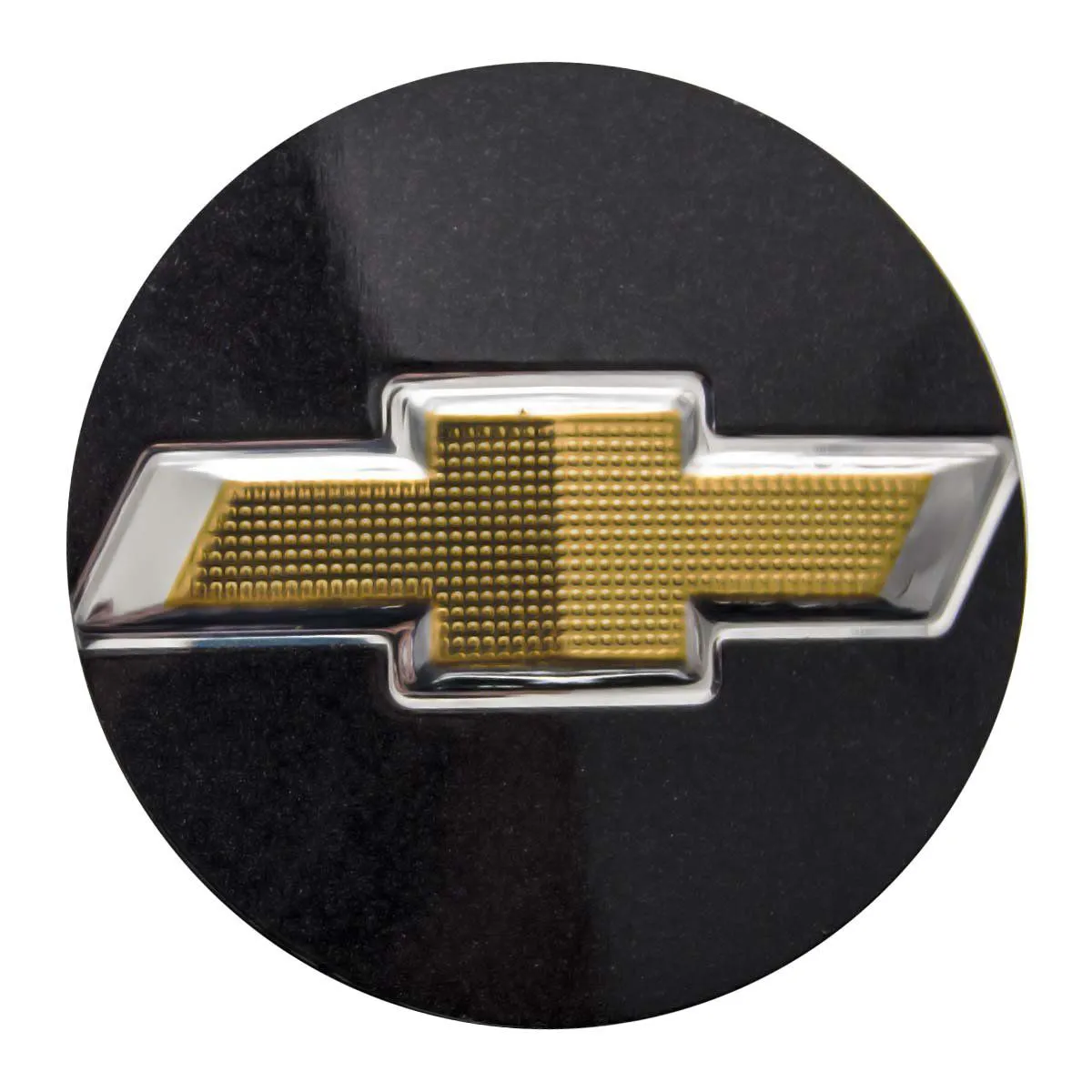 EMBLEMA CALOTA PAPEL GM PRETO C/LOGO DOURADO - R40PTA R40PTA  93326